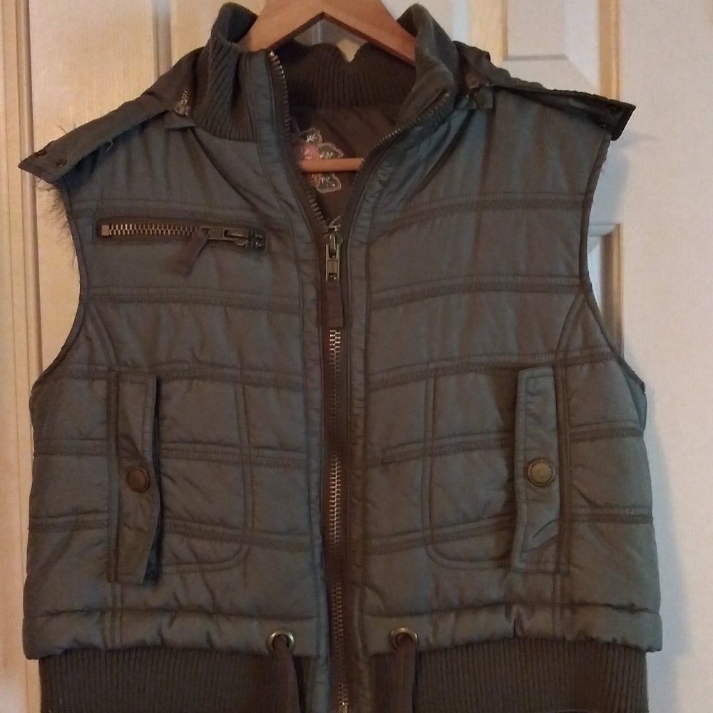 Massimo, Crop Puffer Vest